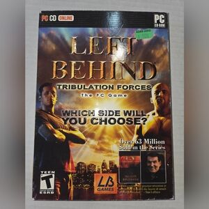 LEFT BEHIND: TRIBULATION FORCES - THE PC GAME - NEW